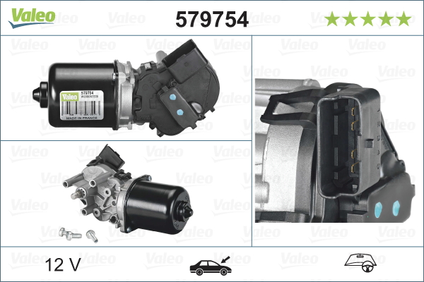 VALEO Ablaktörlö motor 579754_VALEO